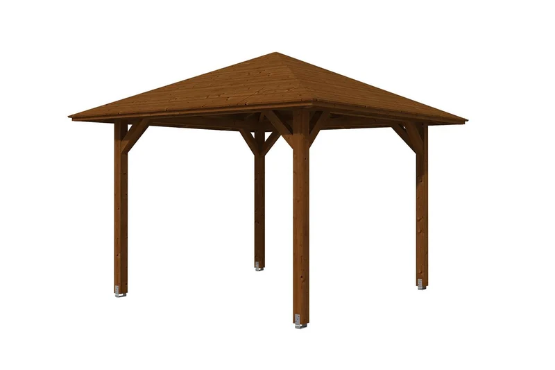 Skan Holz Pavillon Modell Cannes