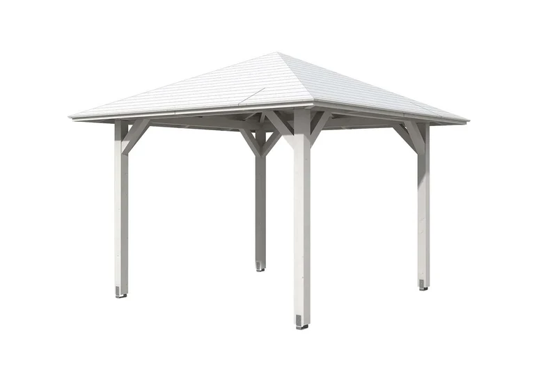 Skan Holz Pavillon Modell Cannes