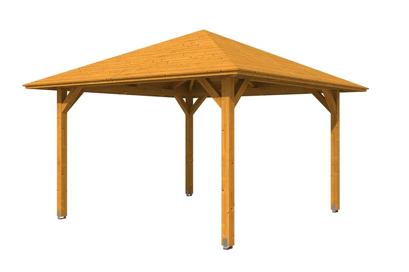 Skan Holz Pavillon Modell Cannes