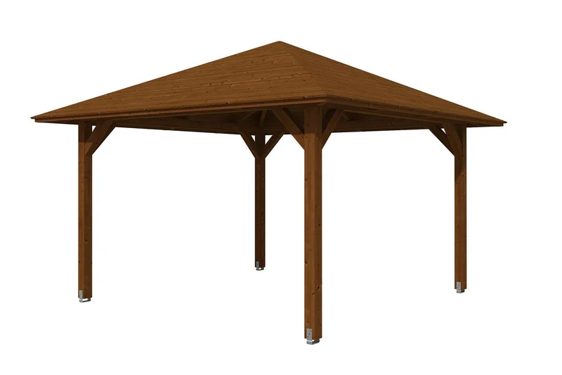 Skan Holz Pavillon Modell Cannes