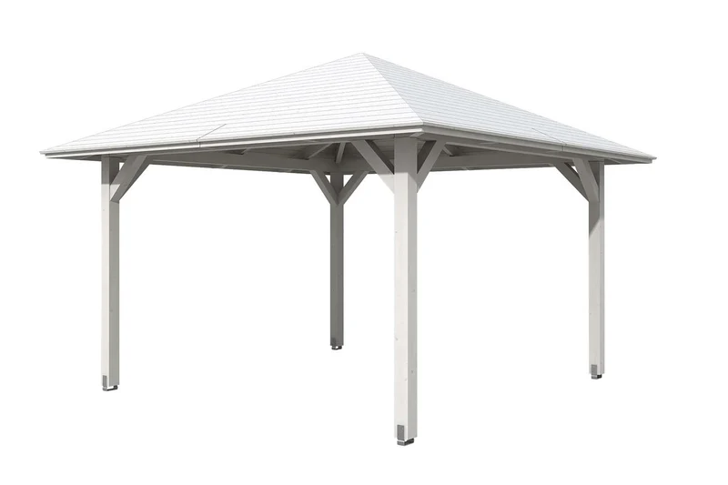 Skan Holz Pavillon Modell Cannes
