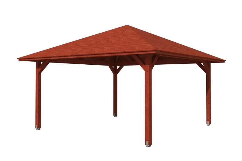 Skan Holz Pavillon Modell Cannes