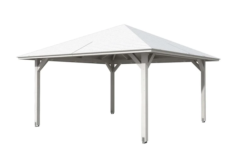Skan Holz Pavillon Modell Cannes