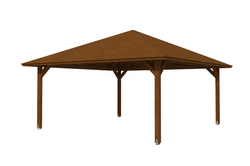 Skan Holz Pavillon Modell Cannes