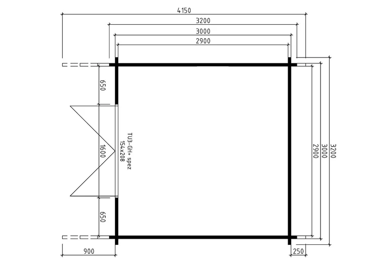 Casa Lignea Gartenhaus Modell Carl