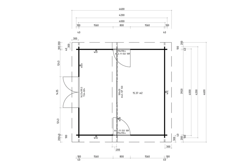Casa Lignea Gartenhaus Modell Scandic