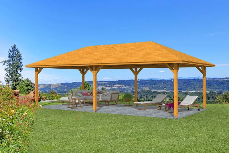 Skan Holz Pavillon Modell Orleans