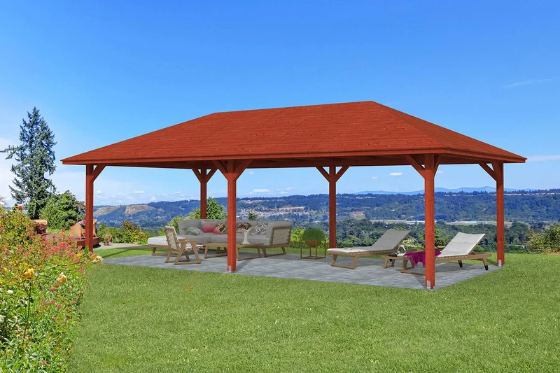 Skan Holz Pavillon Modell Orleans