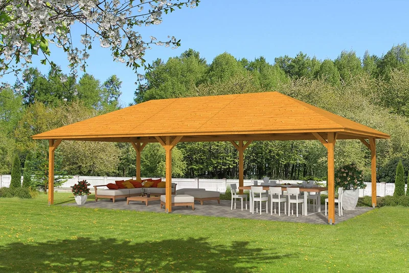 Skan Holz Pavillon Modell Orleans