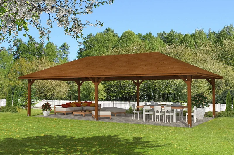 Skan Holz Pavillon Modell Orleans