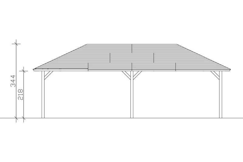Skan Holz Pavillon Modell Orleans