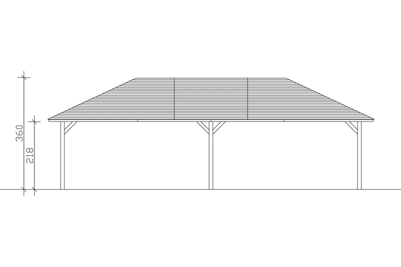 Skan Holz Pavillon Modell Orleans