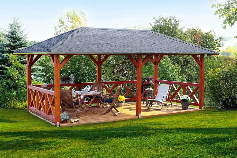Skan Holz Pavillon Modell Orleans