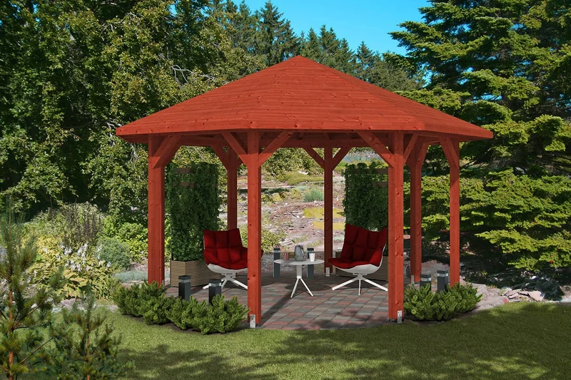 Skan Holz Pavillon Modell Nice