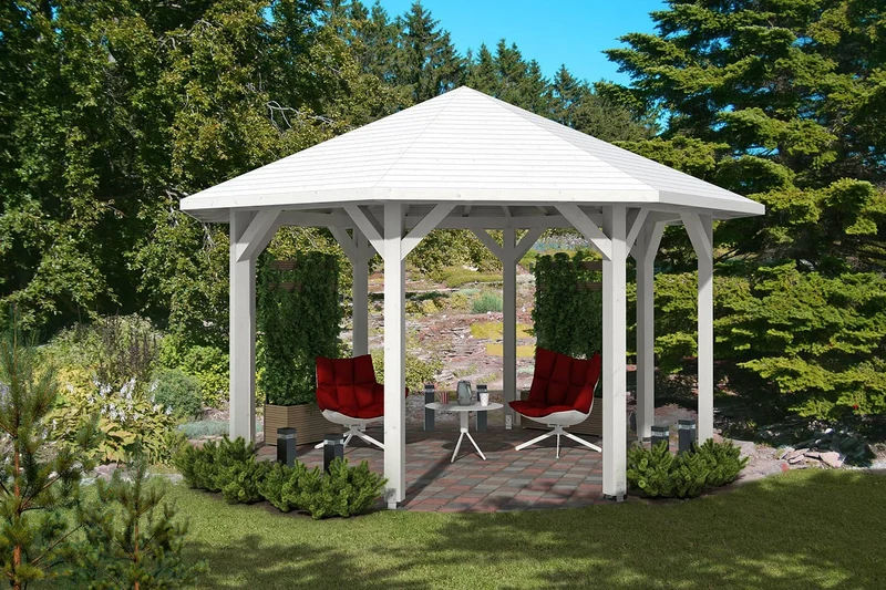 Skan Holz Pavillon Modell Nice