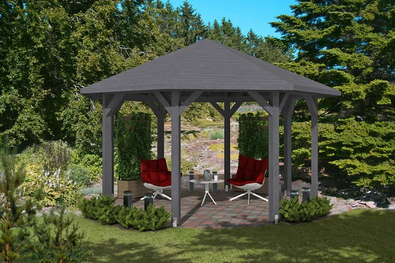 Skan Holz Pavillon Modell Nice
