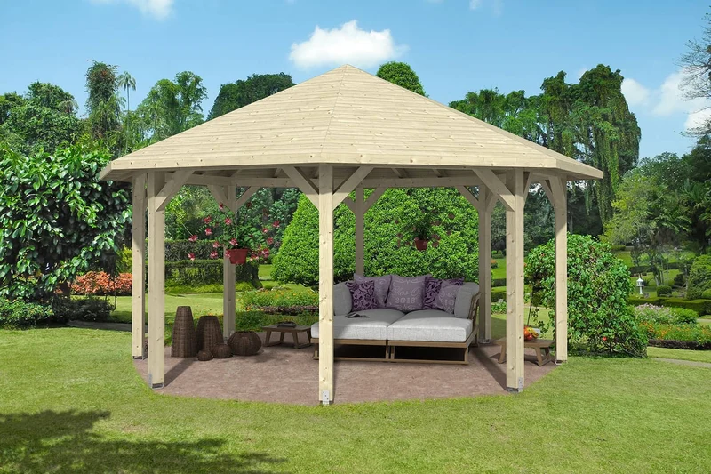 Skan Holz Pavillon Modell Nice