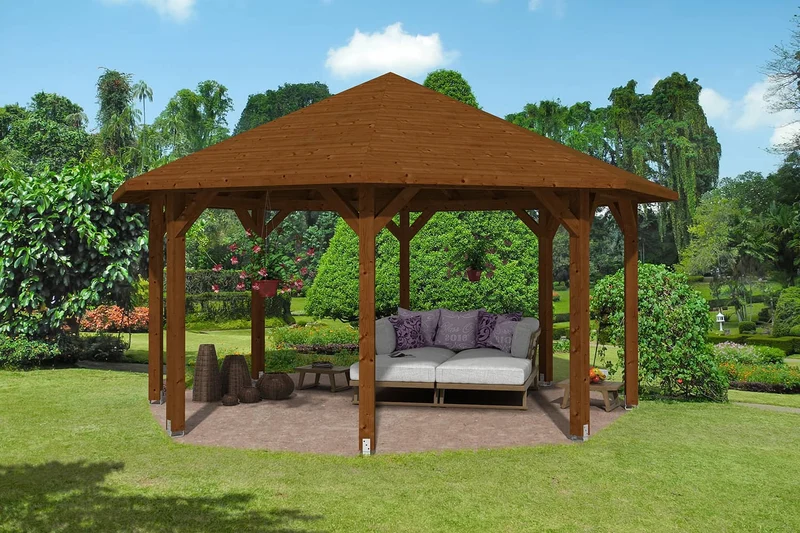 Skan Holz Pavillon Modell Nice