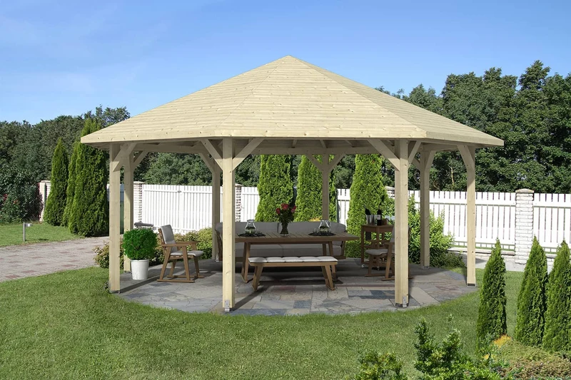 Skan Holz Pavillon Modell Nice