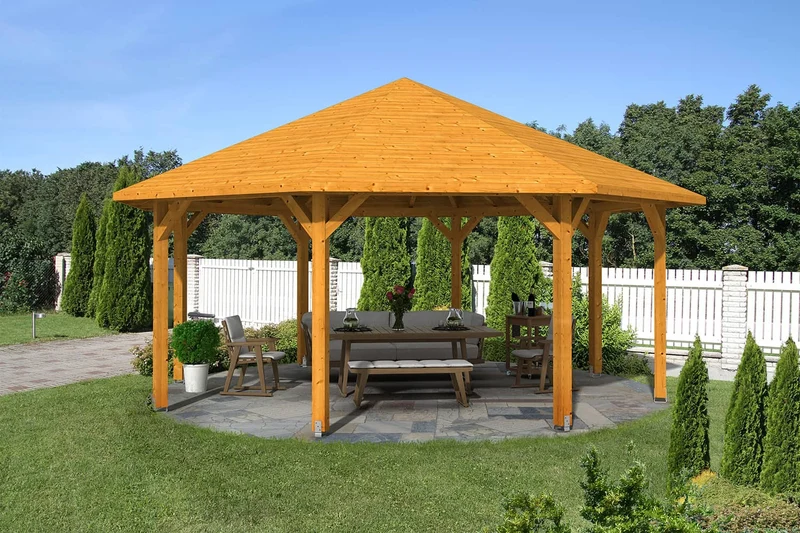 Skan Holz Pavillon Modell Nice