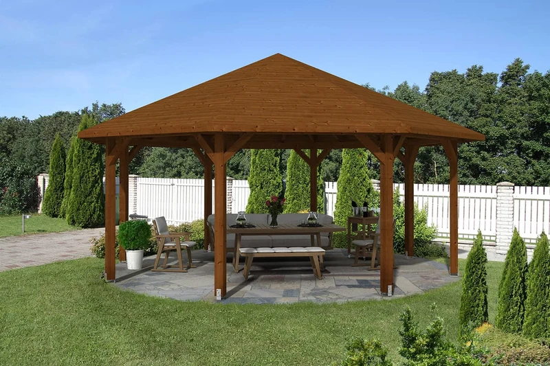 Skan Holz Pavillon Modell Nice