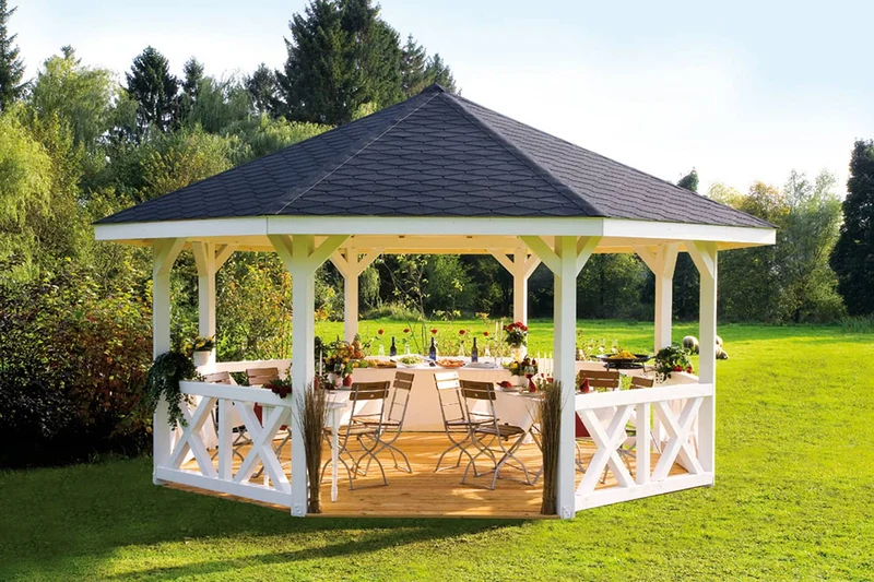 Skan Holz Pavillon Modell Nice