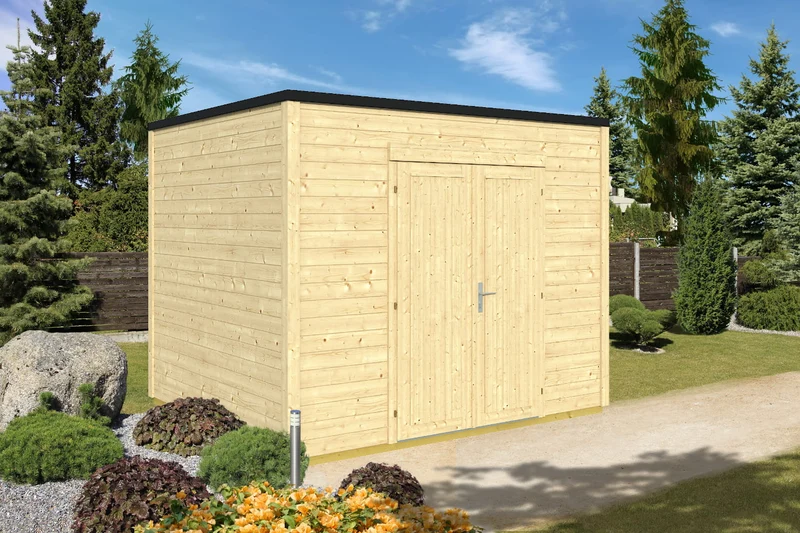Casa Lignea Gartenhaus Modell Cubus Repositio