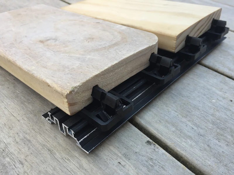 Alu Unterkonstruktion Holzterrasse alle Aufbauhöhen