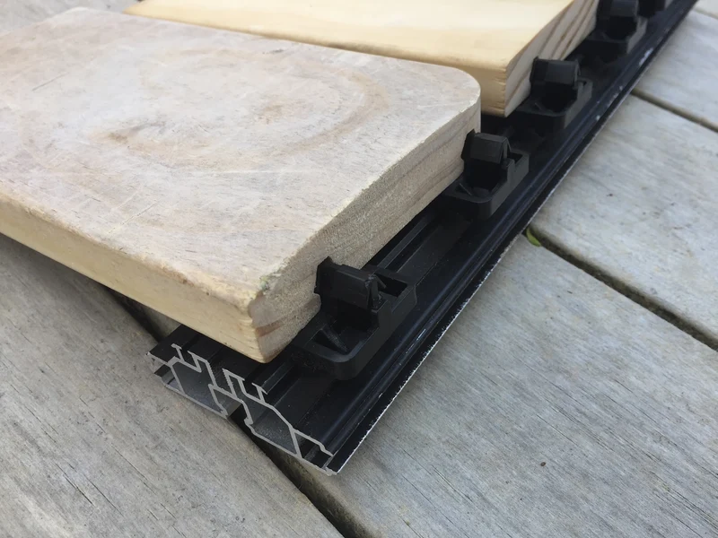 Alu Unterkonstruktion Holzterrasse alle Aufbauhöhen
