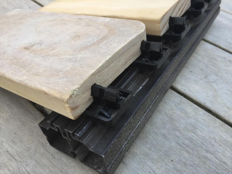 Alu Unterkonstruktion Holzterrasse alle Aufbauhöhen