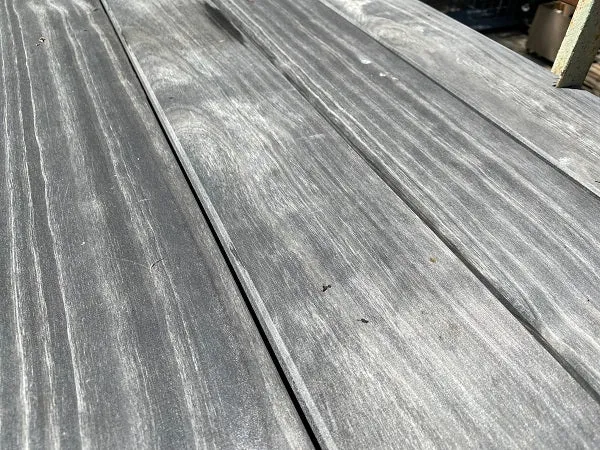 Accoya grey Holzterrassen Diele verdeckt montiert ohne Schrauben