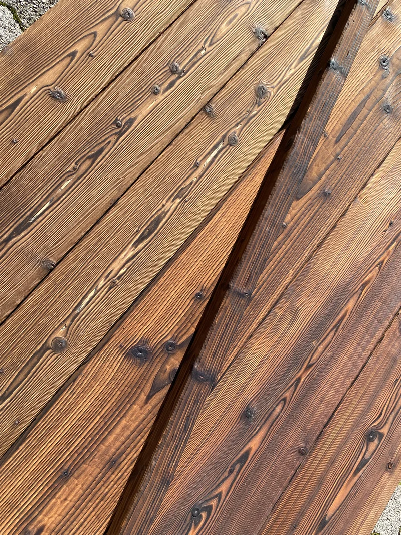 Holz Gartenzaun Latte Gebrannte Fichte 45mm x 70mm