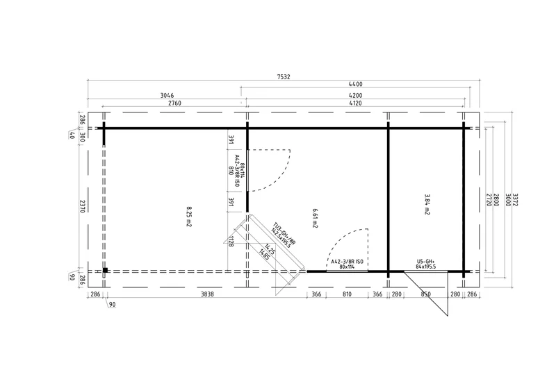 Casa Lignea 5-Eck Gartenhaus Modell Florenz Iso