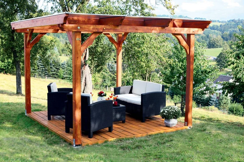 Skan Holz Pavillon Modell Marseille