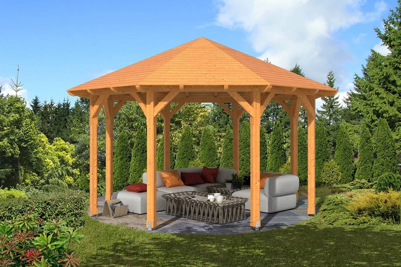 Skan Holz Pavillon Modell Lyon