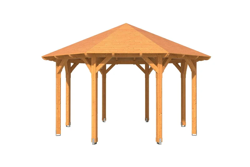 Skan Holz Pavillon Modell Lyon