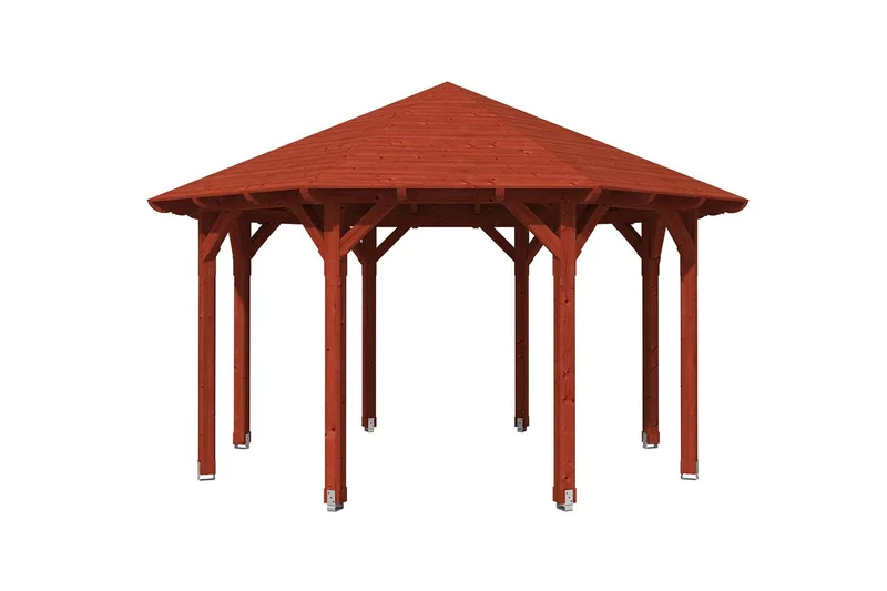 Skan Holz Pavillon Modell Lyon