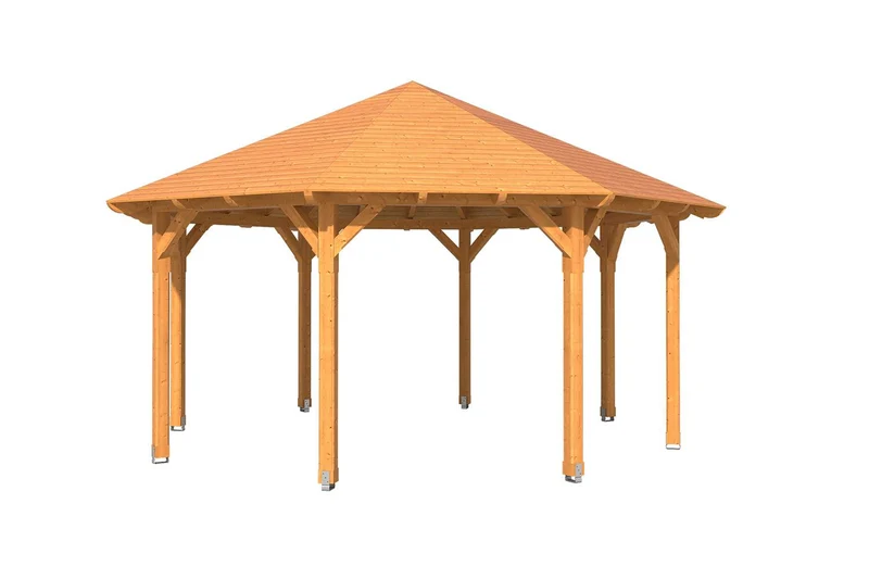 Skan Holz Pavillon Modell Lyon