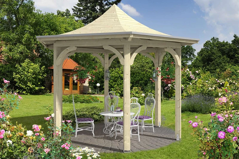 Skan Holz Pavillon Modell Versailles