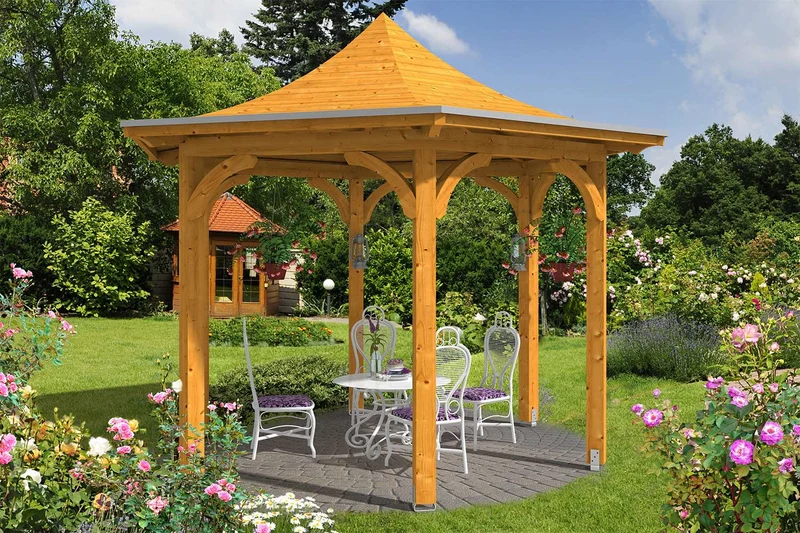 Skan Holz Pavillon Modell Versailles