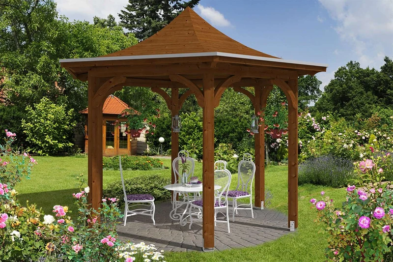 Skan Holz Pavillon Modell Versailles
