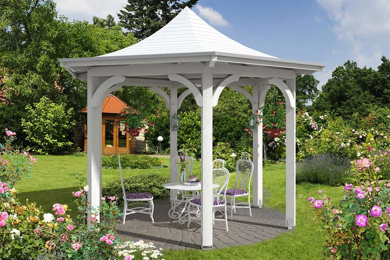 Skan Holz Pavillon Modell Versailles