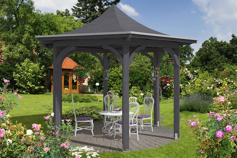 Skan Holz Pavillon Modell Versailles