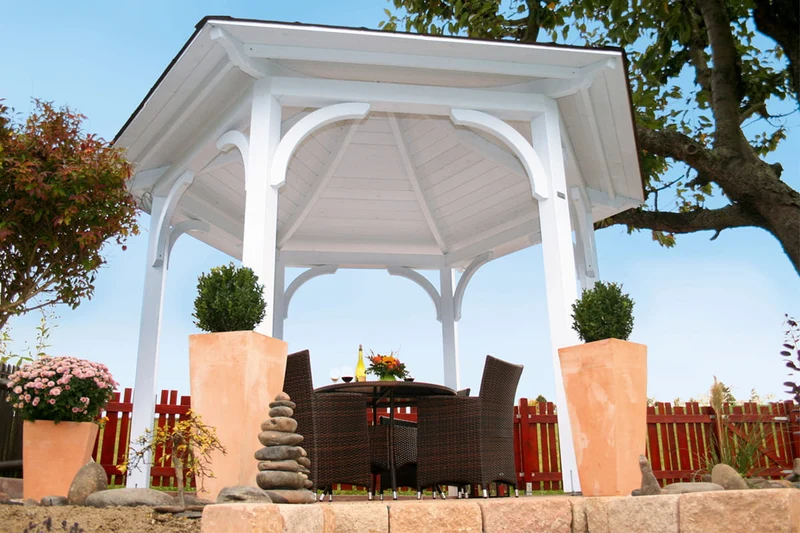 Skan Holz Pavillon Modell Versailles