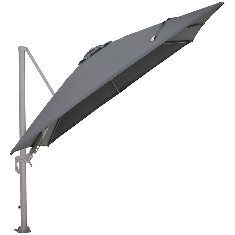 Zweefparasol Hawaii S - met parasolvoet en beschermhoes - Zand doek - 300 cm