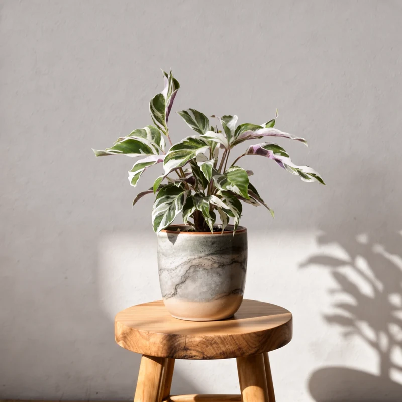 Korbmarante 'White Miracle'