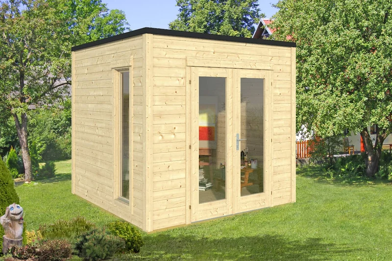 Casa Lignea Gartenhaus Modell Cubus Atticus