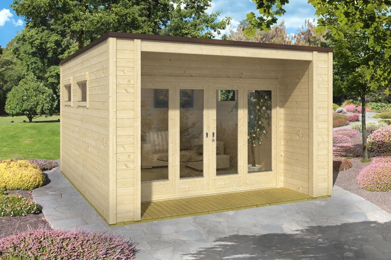 Casa Lignea Gartenhaus Modell Cubus Solidus