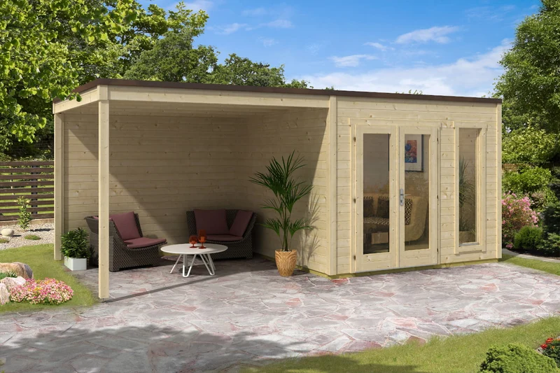 Casa Lignea Gartenhaus Modell Cubus Concordis