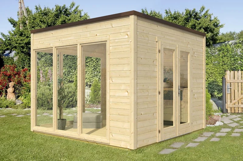 Casa Lignea Gartenhaus Modell Cubus Candela